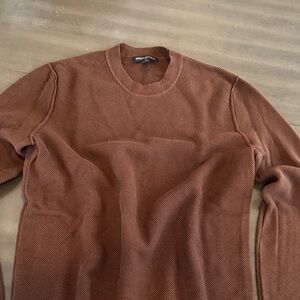 Banana Republic Men's Rust Crewneck Sweater